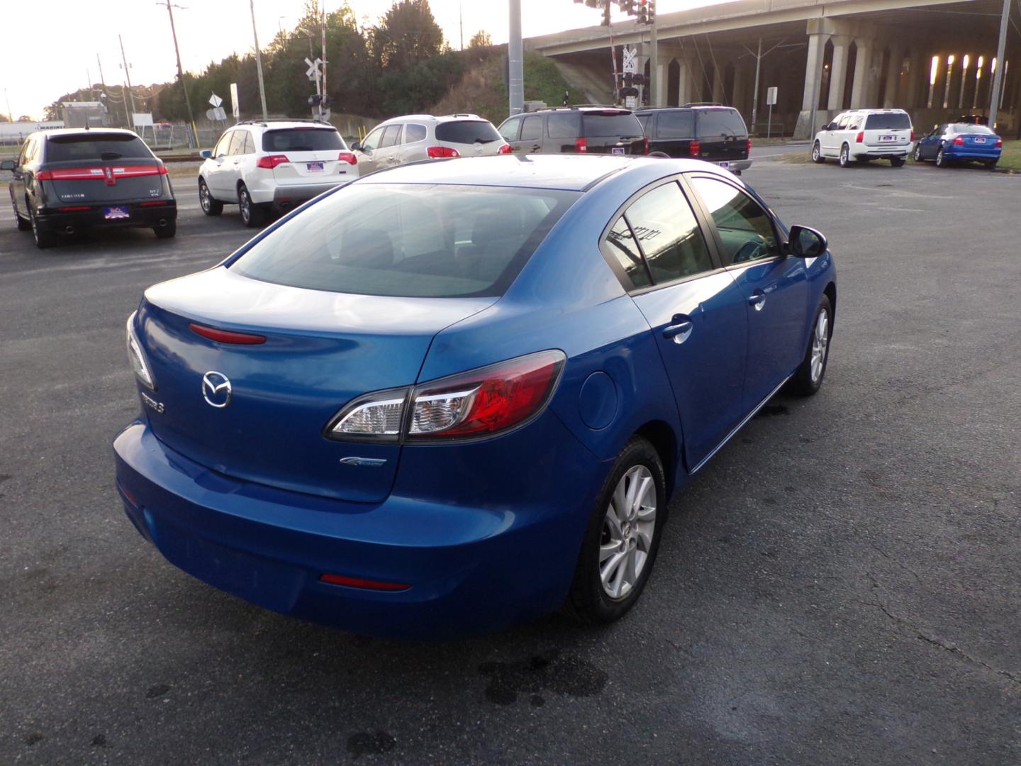 2012 Blue Mazda MAZDA3 (JM1BL1V7XC1) , located at 5700 Curlew Drive, Norfolk, VA, 23502, (757) 455-6330, 36.841885, -76.209412 - Photo#12